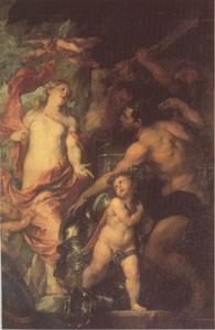 Anthony Van Dyck Venus Asking Vulcan for Arms for Aeneas (mk05) oil painting image